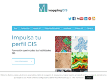 Tablet Screenshot of mappinggis.com